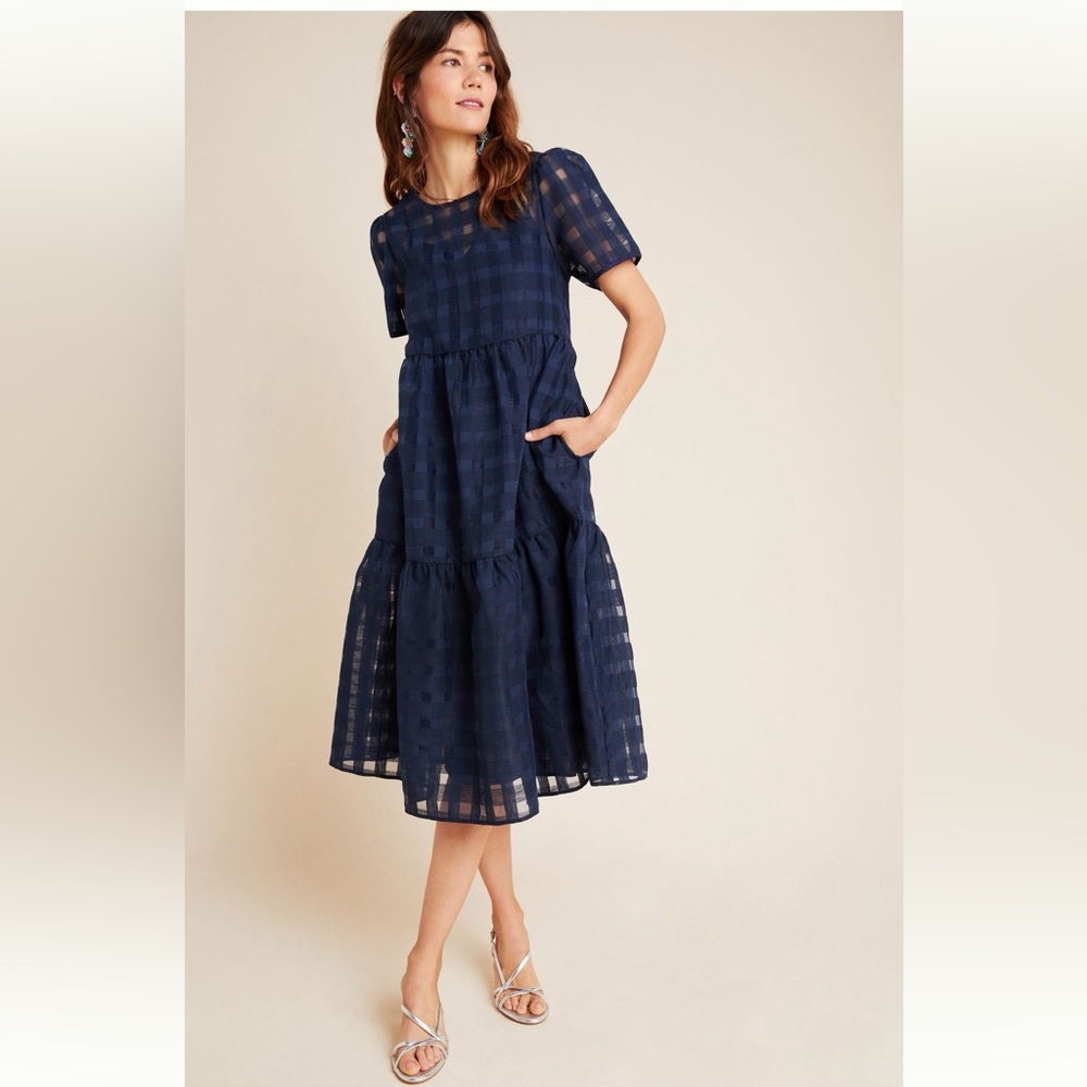 Tiered Midi Dress